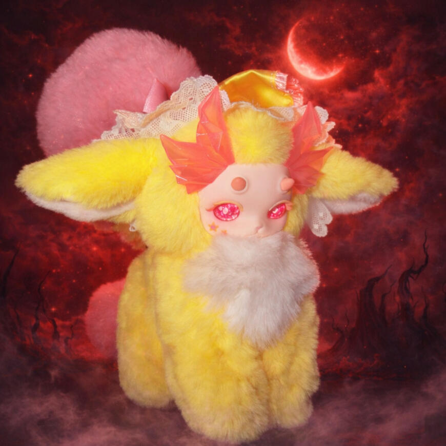 Tutulong - Fantasy Biology Colorful Crystal - Yellow Amber